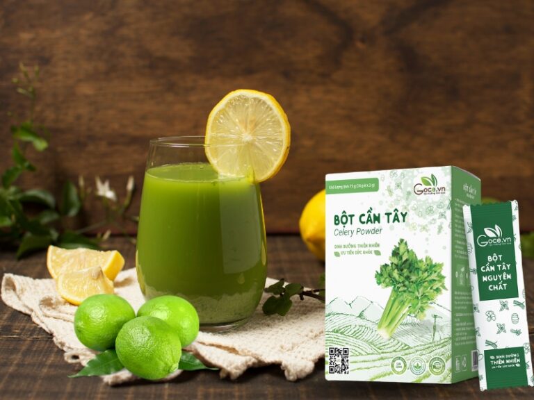 Bột cần tây bao nhiêu calo?